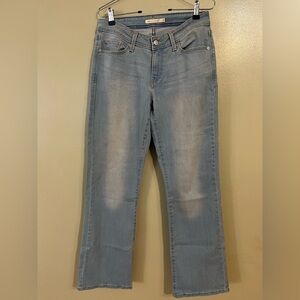 Levi’s Womens 529 Curvy Bootcut Stretch Denim Jeans  Size 30/32 New
